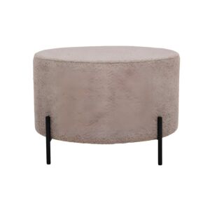 ΣΤΡΟΓΓΥΛΟ ΣΚΑΜΠΟ Kristal CAPPUCCINO ΧΡΩΜΑ 60x40εκ 1