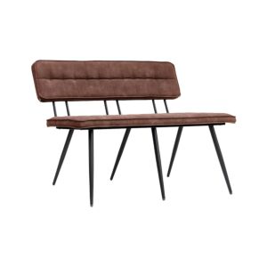 ΜΕΤΑΛΛΙΚΟ ΠΑΓΚΑΚΙ Antela TAUPE ΧΡΩΜΑ 120x40x78εκ 1