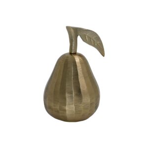 ΜΕΤΑΛΛΙΚΟ ΔΙΑΚΟΣΜΗΤΙΚΟ Pear ΧΡΥΣΟ ΧΡΩΜΑ 8x14εκ 1